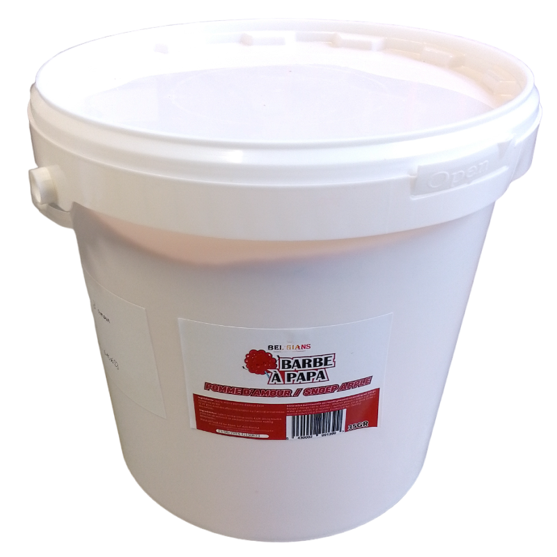 SUCRE BARBE A PAPA - POMME D'AMOUR (10 KG)