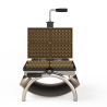 Gaufrier de Bruxelles HVD B27 pour Professionnel