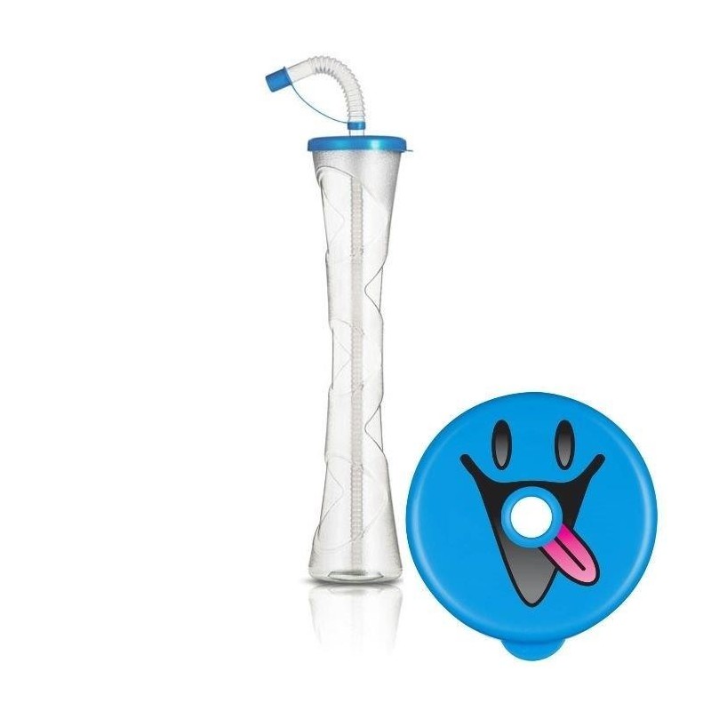 Gourde à granita smiley de 40 cl