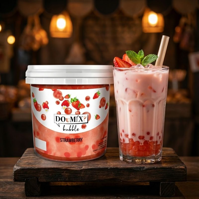 Bubble Tea Fraise