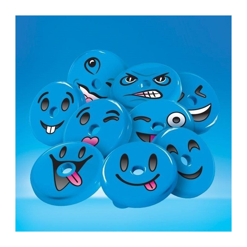 Gourde pour granita au design smiley - 54 pc