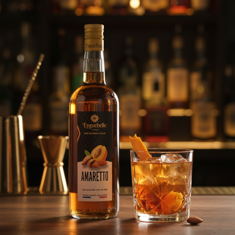 Sirop Eyguebelle goût amaretto - 50 cl