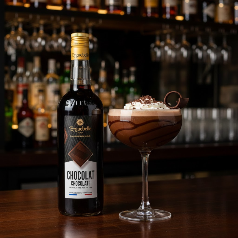 Sirop Eyguebelle goût chocolat - 0,50 CL