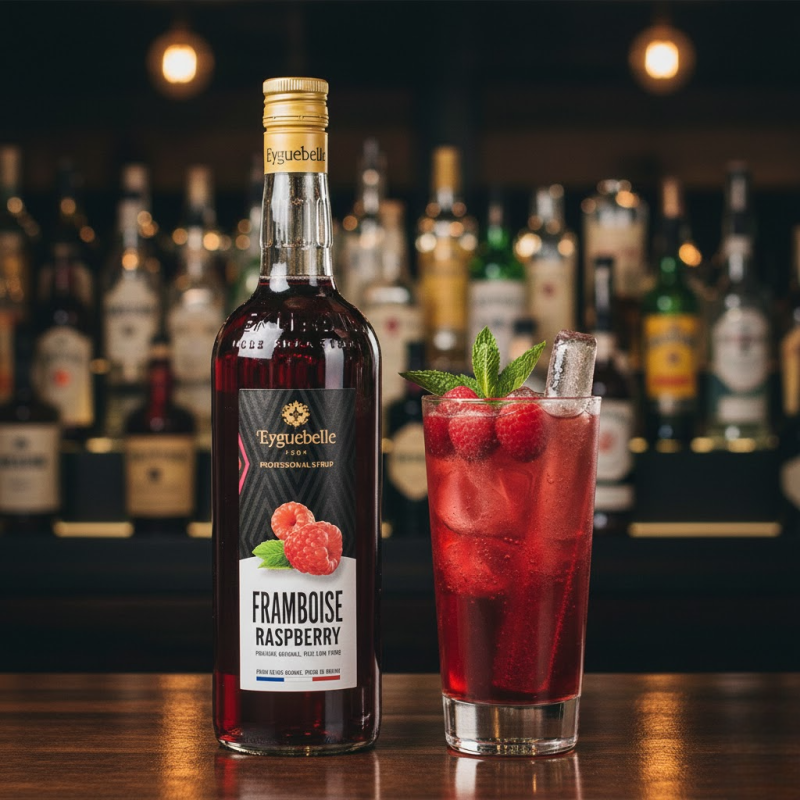 Sirop Eyguebelle goût framboise - 1 L