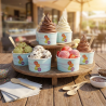 Pot à glace en carton de 400 ml