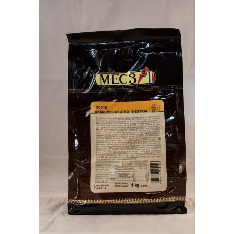 Poudre à granita base neutre - 1 kg