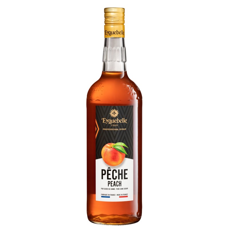 Sirop Eyguebelle goût pêche - 1 L