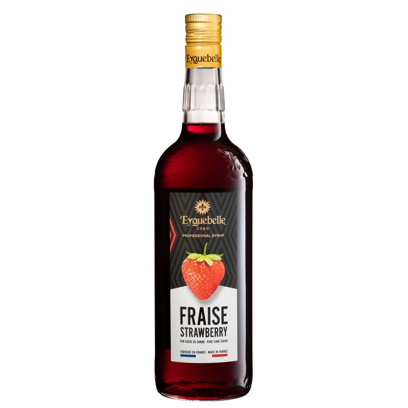 Sirop Eyguebelle goût fraise - 1 L